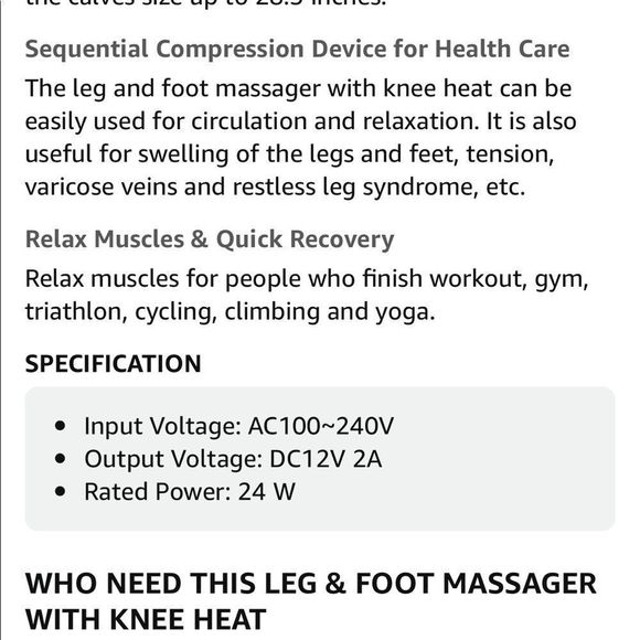 FIT KING FOOT & LEG MESSAGER - Picture 9 of 13